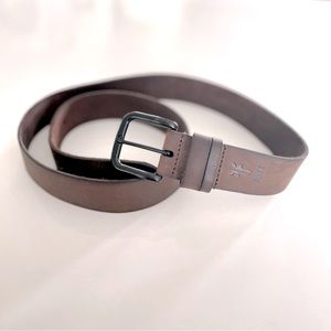 Frye Men’s Brown Leather Belt 40